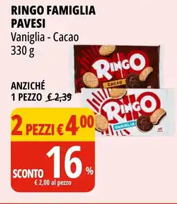 Tigros Ringo famiglia PAVESI offerta
