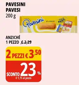 Tigros Pavesini pavesi offerta