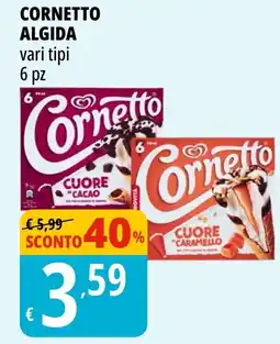 Tigros Cornetto ALGIDA offerta