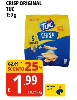 Tigros Crisp original TUC offerta