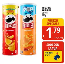 Tigros Patatine PRINGLES offerta