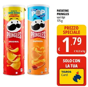 Tigros Patatine PRINGLES offerta