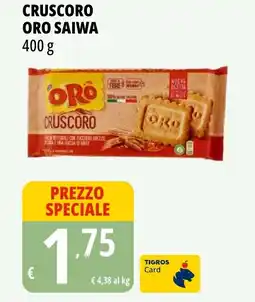 Tigros Cruscoro oro SAIWA offerta