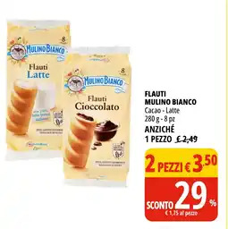 Tigros Flauti MULINO BIANCO offerta