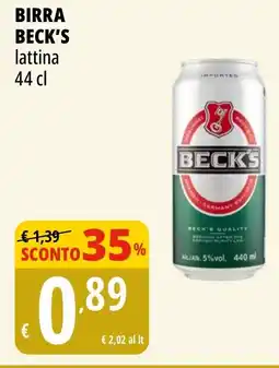 Tigros Birra BECK'S offerta