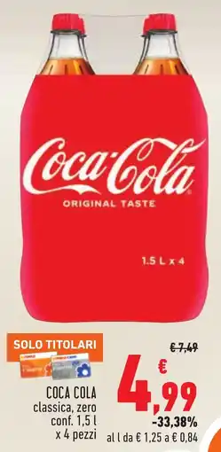 Conad COCA COLA offerta