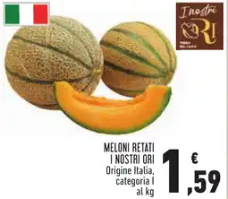 Conad Meloni retati I NOSTRI ORI offerta