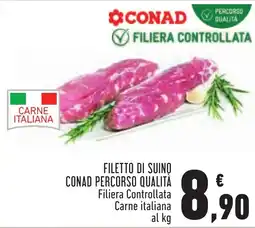 Conad Filetto di suino CONAD PERCORSO QUALITÀ offerta