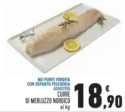 Conad Cuore di merluzzo nordico offerta
