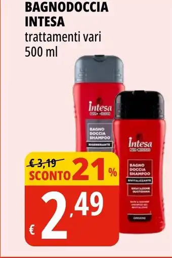 Tigros Bagnodoccia INTESA offerta