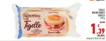 Conad Tigelle mulino bianco BARILLA offerta