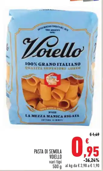 Conad Pasta di semola VOIELLO offerta