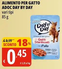 Tigros Alimento per gatto adoc DAY BY DAY offerta