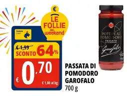 Tigros Passata di pomodoro GAROFALO offerta