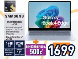 SAMSUNG GALAXY BOOK4 EDGE LAPTOP