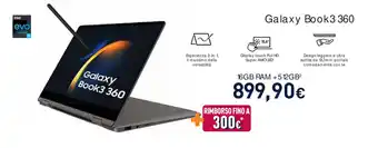 Unieuro Galaxy Book3 360 offerta