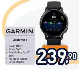 Unieuro GARMIN VIVOACTIVE 5 offerta