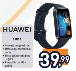 Unieuro HUAWEI BAND 8 offerta