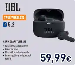 Unieuro JBL AURICOLARI TUNE 235 offerta