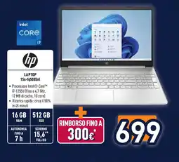 Unieuro hp LAPTOP 15s-fq5085nl offerta