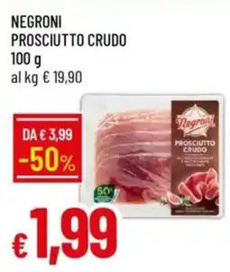 Galassia NEGRONI PROSCIUTTO CRUDO offerta