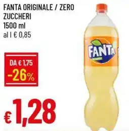 Galassia Fanta originale / zero zuccheri offerta