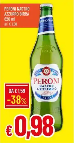 Galassia Peroni nastro azzurro birra offerta
