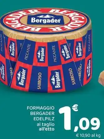 Conad City Formaggio bergader edelpilz offerta