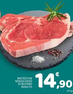 Conad City Bistecche senza osso di bovino adulto offerta