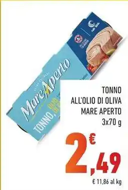 Conad City Tonno all'olio di oliva MARE APERTO offerta