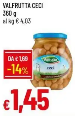 Galassia Valfrutta ceci offerta