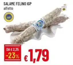 Galassia Salame felino igp offerta