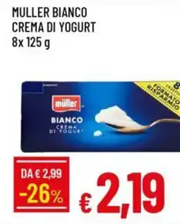Galassia Muller bianco crema di yogurt offerta