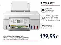 Unieuro Canon PIXMA G3571 offerta