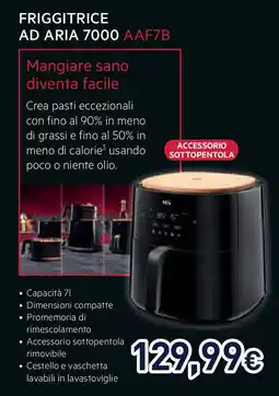 Unieuro AEG FRIGGITRICE AD ARIA 7000 AAF7B offerta