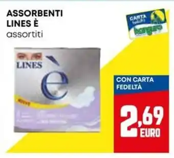 Kanguro Assorbenti LINES È offerta