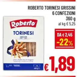 Roberto torinesi grissini