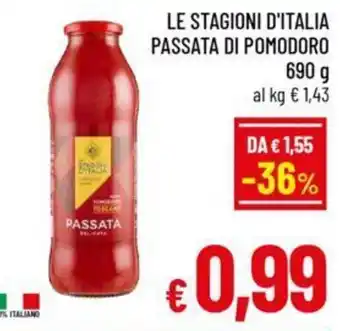 A&O Le stagioni d'italia passata di pomodoro offerta