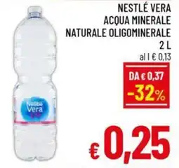 A&O Nestlé vera acqua minerale naturale oligominerale offerta