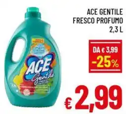 A&O Ace gentile fresco profumo offerta