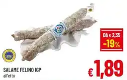 A&O Salame felino igp offerta