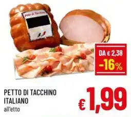 A&O Petto di tacchino italiano offerta