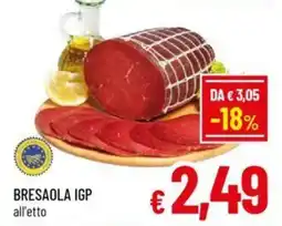 A&O Bresaola igp offerta