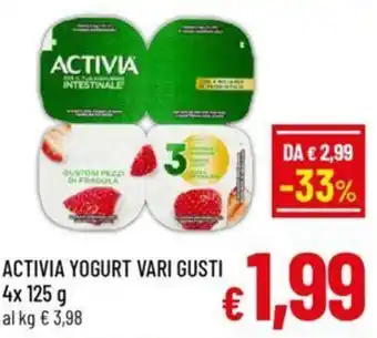 A&O Activia yogurt vari gusti offerta