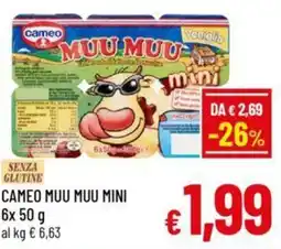 A&O Cameo muu muu mini offerta