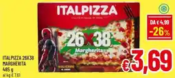 A&O Italpizza 26x38 margherita offerta