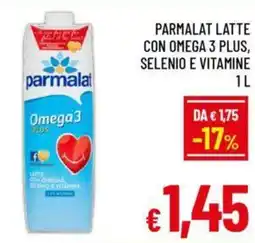 A&O Parmalat latte con omega 3 plus, selenio e vitamine offerta