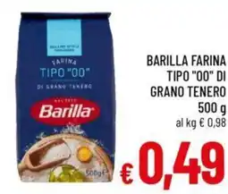 A&O Barilla farina tipo "00" di grano tenero offerta