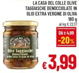A&O La casa del colle olive taggiasche denocciolate in olio extra vergine di oliva offerta