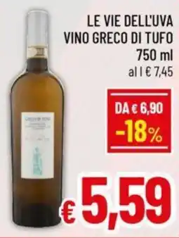 A&O Le vie dell'uva vino greco di tufo offerta